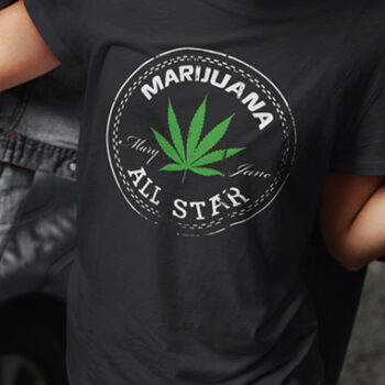 Weed-Leaf-T-Shirt-Marijuana-All-Star-Stoner-Unisex-Tee-Design